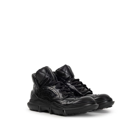 Dolce & Gabbana Black Leather Oxfords And Derby